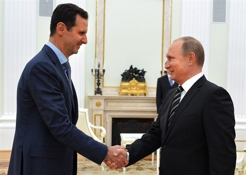 Tổng thống Vladimir Putin và người đồng nhiệm Bashar al-Assad thảo luận về tương lai của Syria