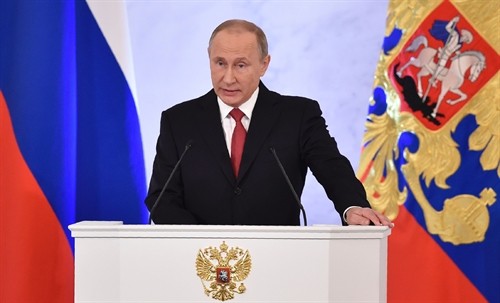 Tổng thống Nga V.Putin gửi thư chúc mừng Giáng sinh tới Tổng thống đắc cử Mỹ D.Trump