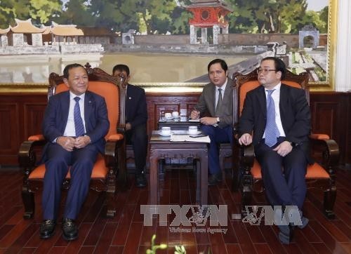Tăng cường trao đổi, hợp tác giữa hai Thủ đô Hà Nội – Phnôm Pênh