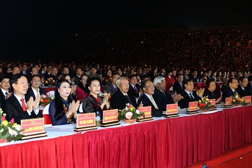 Chủ tịch Quốc hội Nguyễn Thị Kim Ngân dự kỷ niệm 20 năm tái lập tỉnh Vĩnh Phúc