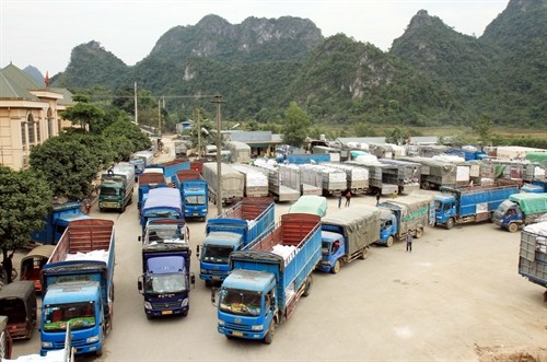 Kim ngạch xuất khẩu qua Cửa khẩu Nà Nưa đạt trên 300 triệu USD