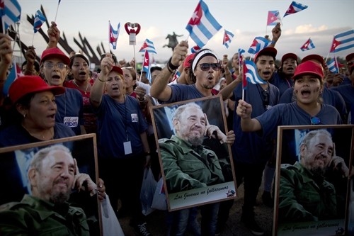 Lễ tưởng niệm lãnh tụ Fidel Castro tại Santiago de Cuba
