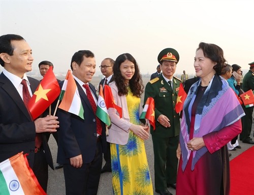 Chủ tịch Quốc hội Nguyễn Thị Kim Ngân bắt đầu thăm chính thức Cộng hòa Ấn Độ