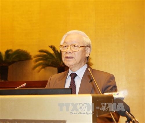 Bài phát biểu của Tổng Bí thư Nguyễn Phú Trọng tại Hội nghị cán bộ toàn quốc phổ biến, quán triệt Nghị quyết Trung ương 4 về xây dựng, chỉnh đốn Đảng