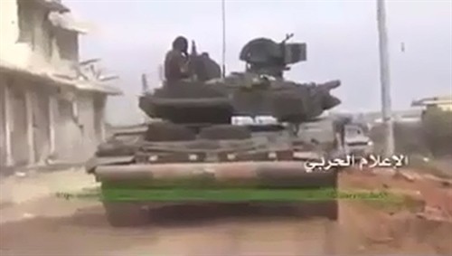 Tăng T-90 tham gia cuộc chiến vì Aleppo