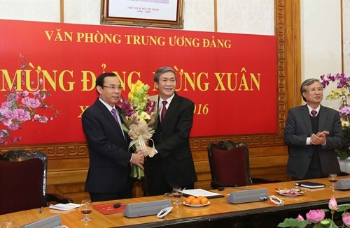 Đồng chí Nguyễn Văn Nên nhận nhiệm vụ Chánh Văn phòng Trung ương Đảng