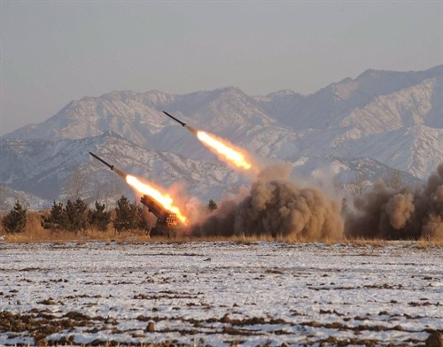 Quân đội Hàn Quốc xác nhận Triều Tiên tiến hành tập trận bắn đạn thật