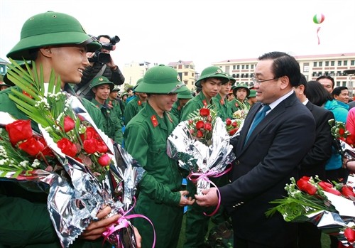 Hà Nội: Tưng bừng ngày hội tòng quân