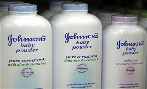 Phấn rôm trẻ em Johnson Baby có chứa chất gây ung thư