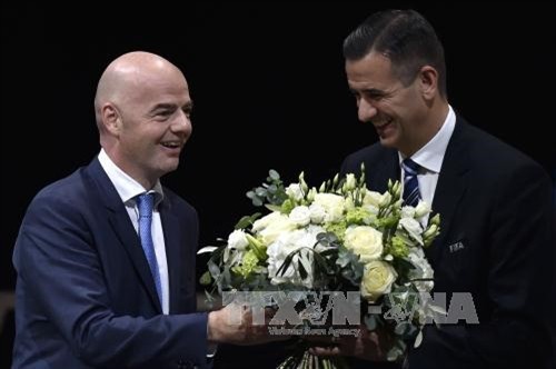 Ông Gianni Infantino được bầu làm Chủ tịch FIFA