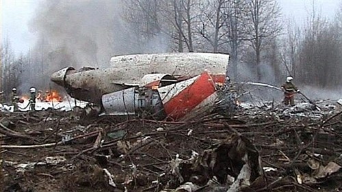 Tình tiết mới trong vụ nổ máy bay chở Tổng thống Ba Lan năm 2010