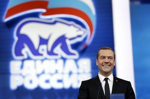 Đảng Nước Nga Thống nhất cầm quyền thay đổi mạnh mẽ ban lãnh đạo