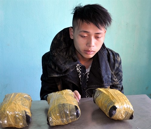 Bộ đội biên phòng Quảng Ninh bắt đối tượng vận chuyển 3kg ma túy