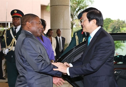 Chủ tịch nước Trương Tấn Sang thăm cấp Nhà nước Cộng hòa Mozambique