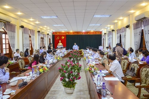 Phó Thủ tướng Nguyễn Xuân Phúc kiểm tra công tác bầu cử tại Điện Biên 