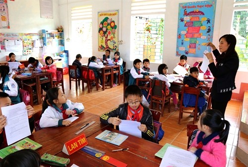 Thư viện thân thiện ở Trường tiểu học thị trấn Sông Thao - Phú Thọ