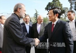 Chủ tịch nước Trương Tấn Sang hội kiến Đại giáo chủ Iran