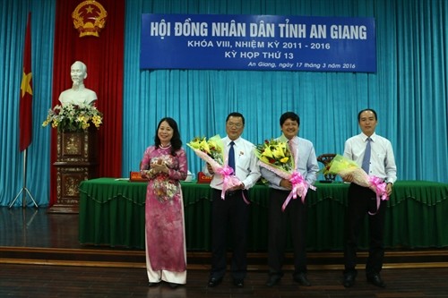 Bầu bổ sung chức danh lãnh đạo HĐND và UBND tỉnh An Giang