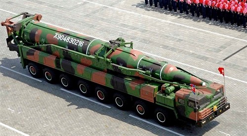 Triều Tiên phóng tên lửa đạn đạo vào vùng biển phía Đông