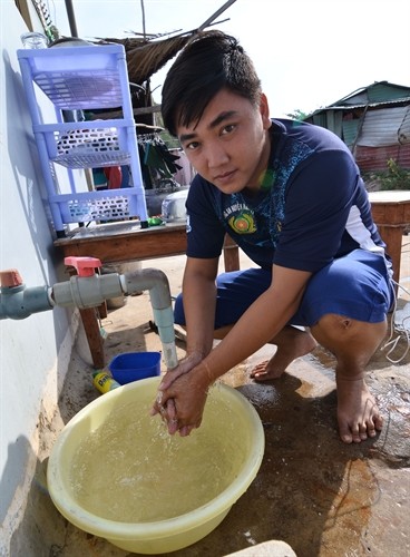 Người dân huyện đảo Kiên Hải phải mua nước giá cao để sinh hoạt