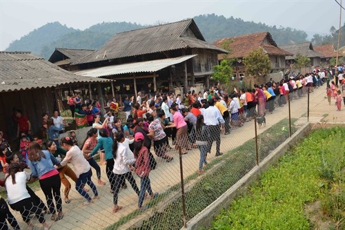 Lễ hội Xên Mường của người Lào ở Sơn La