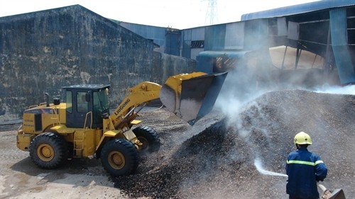 Gia Lai: Hỏa hoạn tại kho chứa 20.000 tấn sắn khô ở huyện Ia Grai
