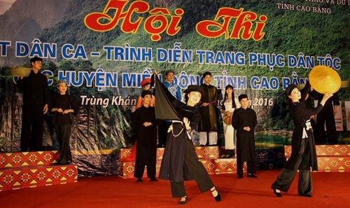 Cao Bằng: Ấn tượng Hội thi Hát dân ca, trình diễn trang phục dân tộc các huyện miền Đông