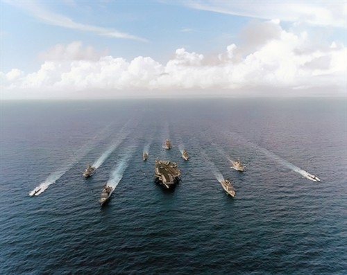 Mỹ điều cụm tàu sân bay tới Biển Đông thách thức Trung Quốc