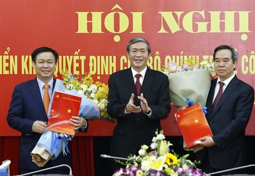Đồng chí Nguyễn Văn Bình giữ chức Trưởng ban Kinh tế Trung ương