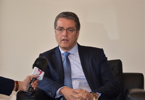 Tổng Giám đốc WTO trả lời phỏng vấn phóng viên TTXVN