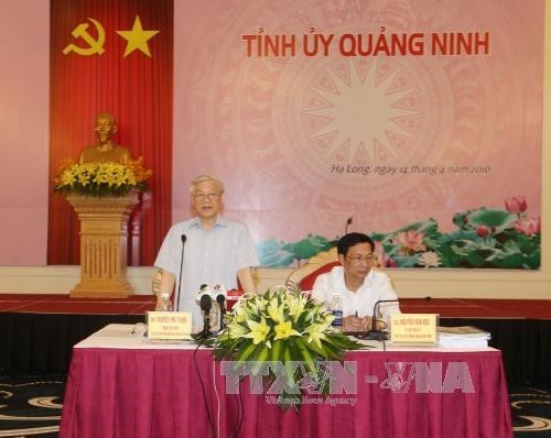 Tổng Bí thư: Quảng Ninh cần tiếp tục phát triển mạnh mẽ hơn nữa