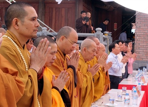 Đại lễ cầu siêu tưởng niệm các anh hùng liệt sỹ tại chùa Phật tích Trúc lâm Bản Giốc 