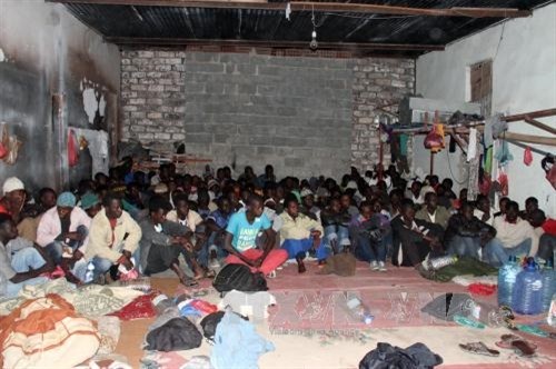 Libya bắt giữ hàng trăm người di cư trái phép