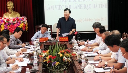 Phó Thủ tướng Trịnh Đình Dũng chỉ đạo sớm xác định nguyên nhân cá chết và hỗ trợ người dân