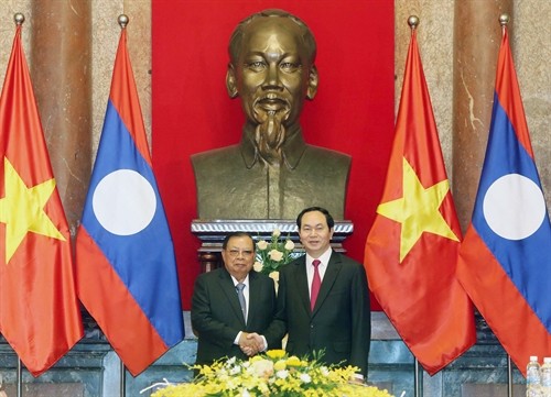 Chủ tịch nước Trần Đại Quang hội kiến Tổng Bí thư, Chủ tịch nước Bounnhang Volachith