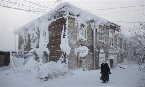Thành phố Nga nơi -45 độ C là ấm áp