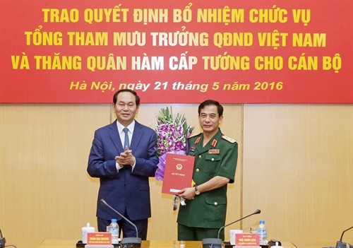 Trung tướng Phan Văn Giang được bổ nhiệm làm Tổng Tham mưu trưởng Quân đội Nhân dân Việt Nam