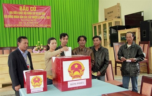 Sôi nổi không khí bầu cử tại Lâm Đồng