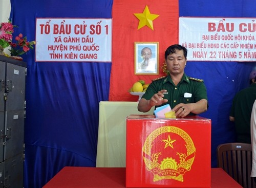 Ngày hội bầu cử tại Kiên Giang