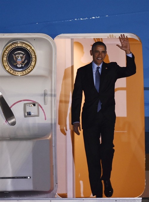 Tổng thống Mỹ Barack Obama bắt đầu chuyến thăm Nhật Bản
