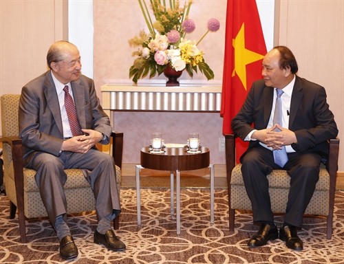 Thủ tướng Nguyễn Xuân Phúc tiếp Tổng Giám đốc điều hành Tập đoàn Mitsubishi 