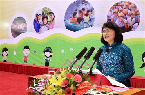 Phó Chủ tịch nước phát động Tháng hành động quốc gia vì trẻ em năm 2016 
