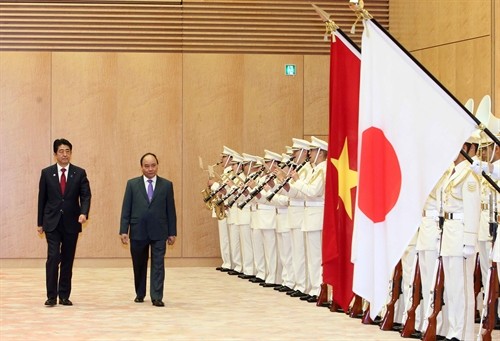 Thủ tướng Chính phủ Nguyễn Xuân Phúc hội đàm với Thủ tướng Nhật Bản Shinzo Abe