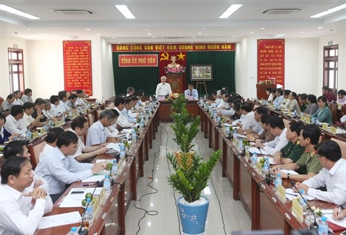 Tổng Bí thư Nguyễn Phú Trọng thăm , làm việc tại tỉnh Phú Yên