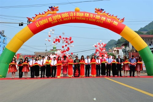 Thông xe tuyến QL6 đoạn Km78+300 – Km193+000 trên địa phận hai tỉnh Hòa Bình và Sơn La