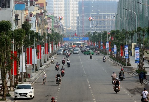 Hà Nội khánh thành tuyến đường đô thị kiểu mẫu