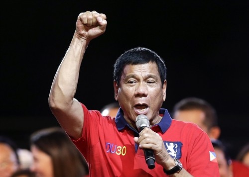 Bầu cử Tổng thống Philippines: Ứng cử viên Rodrigo Duterte giành chiến thắng