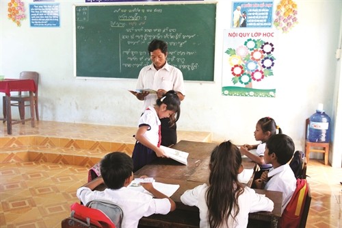 Dạy tiếng Chăm trong các trường học ở Bình Thuận