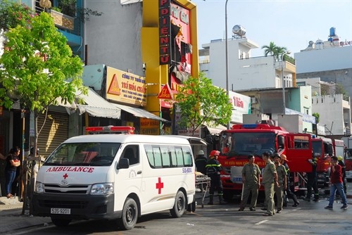 Thành phố Hồ Chí Minh: Cháy cửa hàng trong đêm, 4 người tử vong 