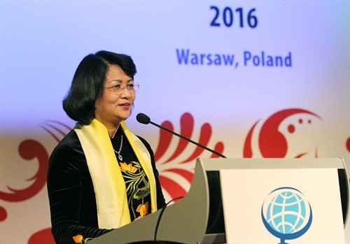 Phó Chủ tịch nước Đặng Thị Ngọc Thịnh: Phụ nữ luôn giữ vai trò quan trọng trong sự hình thành và phát triển của mỗi quốc gia
